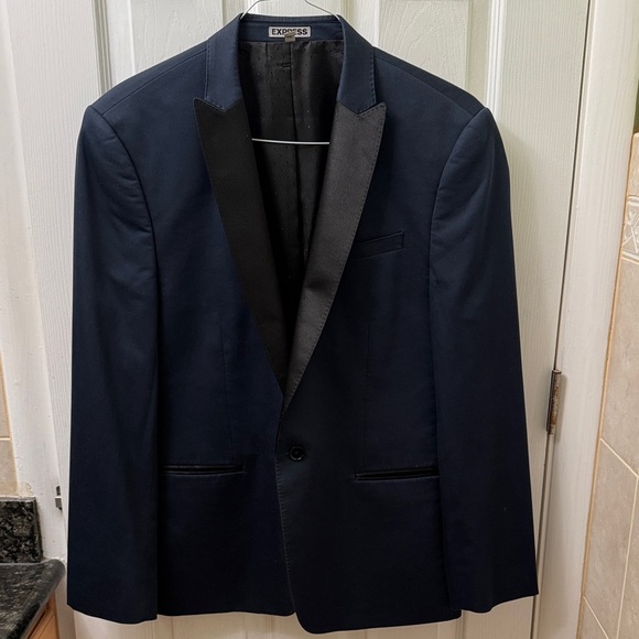Express Other - Express Men's Midnight Blue Tuxedo Jacket
